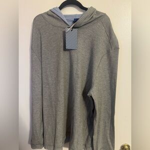 Wilkins Bros Men’s XXL Gray Pullover Hoodie Lightweight Cotton Blend NWT